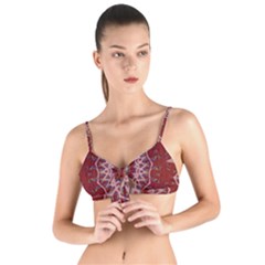 Redyarn Tie Up Cut Bikini Top