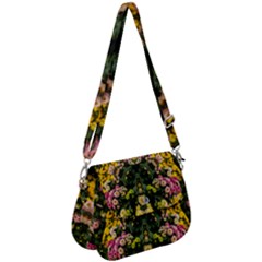 Springflowers Saddle Handbag by LW323