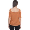 Amber Glow Cutout Shoulder Tee View2