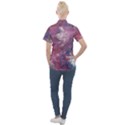 Violet feathers Women s Short Sleeve Pocket Shirt View2