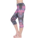 Grey Pink Module  Capri Leggings  View3