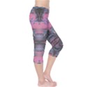Grey Pink Module  Capri Leggings  View4