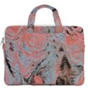 Pink Arabesque MacBook Pro Double Pocket Laptop Bag View2