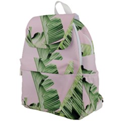 Palm Leaves On Pink Top Flap Backpack by goljakoff