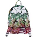 Tropical leaves The Plain Backpack View3