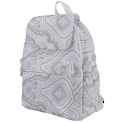 Topography Map Top Flap Backpack by goljakoff