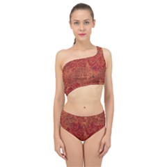 Animalprintfnl1 Spliced Up Two Piece Swimsuit