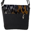 Animalprint Flap Closure Messenger Bag (S) View1