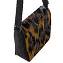 Animalprint Flap Closure Messenger Bag (S) View2