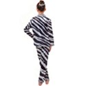 Zebra Kid s Satin Long Sleeve Pajamas Set View2