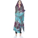 Marbling Symmetry Wearable Blanket View1