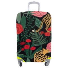 Leopardrose Luggage Cover (medium)