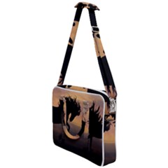 Evening Horses Cross Body Office Bag
