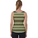 Linear Warm Print Design Velvet Tank Top View2