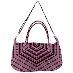 Burgundy Removal Strap Handbag by LW323