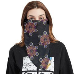 Metatron Cube Face Covering Bandana (triangle)