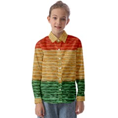 Couleurs Emblématiques Kids  Long Sleeve Shirt