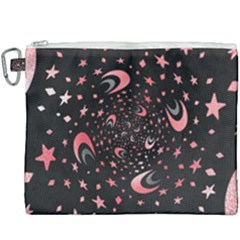 Pattern Lune Étoile Profondeur Canvas Cosmetic Bag (xxxl) by alllovelyideas
