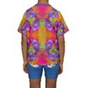 Glitch Futuristic Punk  Kids  Short Sleeve Swimwear View2