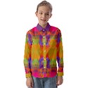 Glitch Futuristic Punk  Kids  Long Sleeve Shirt View1