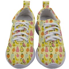 Tropical Fruits Pattern  Kids Athletic Shoes