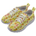 Tropical Fruits Pattern  Kids Athletic Shoes View2