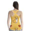 Corgi And Coffee Racer Back Sports Top View2