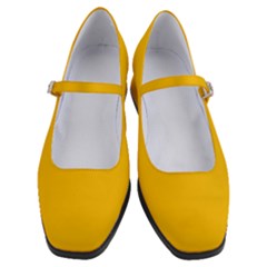 Amber Orange Women s Mary Jane Shoes