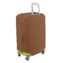 Caramel Cafe Brown Luggage Cover (Small) View2