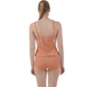 Cantaloupe Orange Boyleg Tankini Set  View2
