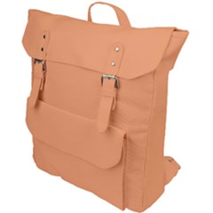 Cantaloupe Orange Buckle Up Backpack