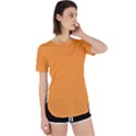 Deep Saffron Orange Perpetual Short Sleeve T-Shirt View1