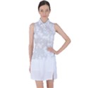 Rose White Women s Sleeveless Polo Tee View1