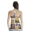 Yellow Aesthetics Racer Back Sports Top View2