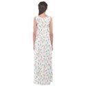 Cute Bunnies and carrots pattern, light colored theme Empire Waist Maxi Dress View2