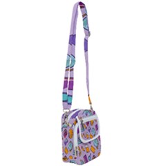 Back To School And Schools Out Kids Pattern Shoulder Strap Belt Bag by DinzDas