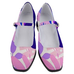 Aquatic Surface Patterns-04 Women s Mary Jane Shoes