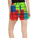 Colorful Rectangle boxes Runner Shorts View2