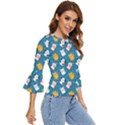 Funny Pets Bell Sleeve Top View3