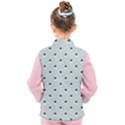 Robot Flowers 7x7 Kids   Puffer Vest View2