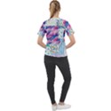 Blue Wavespastel Women s Sport Raglan Tee View2