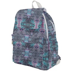 Turquoise Pink Module  Top Flap Backpack