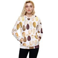 Golden Egg Easter Women s Lightweight Drawstring Hoodie