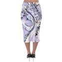 Landslide Baby Blue Midi Pencil Skirt View2