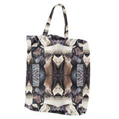 Wood Patterns Giant Grocery Tote