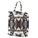 Wood Patterns Giant Grocery Tote View2