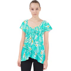 Pop Art Neuro Light Lace Front Dolly Top