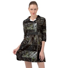 Brakkett Mini Skater Shirt Dress