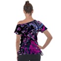 Rollercoaster Off Shoulder Tie-Up Tee View2