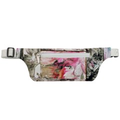 Marbling Collage Active Waist Bag